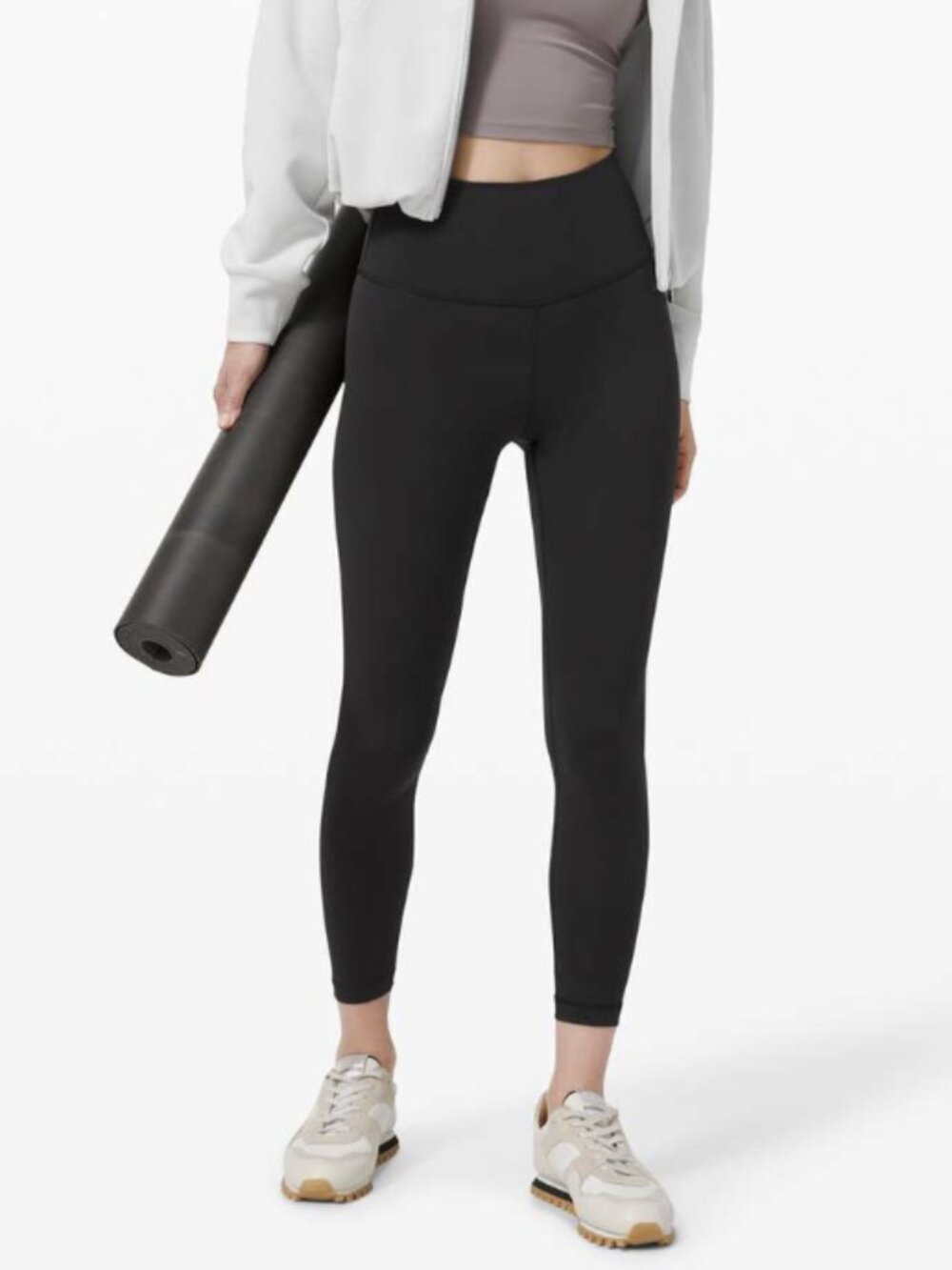 Lululemon Wunder Train High-Rise Tight Leggings 25" Black First Release Everlux